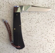 CASE XX 2010 TB71546 BACKPOCKET EBONY POCKET KNIFE w LANYARD/NOS/ “MINT”/ TB = TONY BOSE CASE XX 2010 TB71546 BACKPOCKET EBONY POCKET KNIFE w LANYARD/NOS/ “MINT”/ TB = TONY BOSE