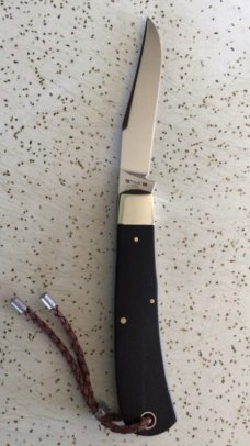 CASE XX 2010 TB71546 BACKPOCKET EBONY POCKET KNIFE w LANYARD/NOS/ “MINT”/ TB = TONY BOSE CASE XX 2010 TB71546 BACKPOCKET EBONY POCKET KNIFE w LANYARD/NOS/ “MINT”/ TB = TONY BOSE