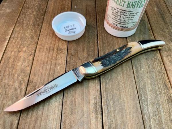 Great Eastern Cutlery Northfield Toothpick Sambar Stag BD83 Great Eastern Cutlery Northfield Toothpick Sambar Stag BD83