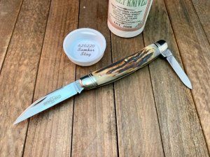 Great Eastern Cutlery Northfield Easy Pocket Congress 62 Sambar Stag BD76
