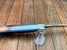 Henckels Made By Boker Trapper Blue Pin Feather Jigged Bone, Beautiful Henckels Made By Boker Trapper Blue Pin Feather Jigged Bone, Beautiful