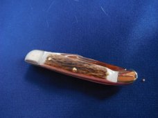 Miller Bros, Deer Stag scales, 2 1/2" Pocket Knife, Like New Miller Bros folding pocket knife. Miller Bros, Deer Stag scales, 2 1/2" Pocket Knife, Like New Miller Bros folding pocket knife.