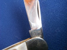 Miller Bros, Deer Stag scales, 2 1/2" Pocket Knife, Like New Miller Bros folding pocket knife. Miller Bros, Deer Stag scales, 2 1/2" Pocket Knife, Like New Miller Bros folding pocket knife.