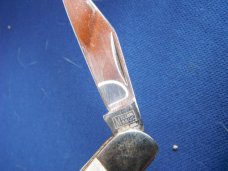 Miller Bros, Deer Stag scales, 2 1/2" Pocket Knife, Like New Miller Bros folding pocket knife. Miller Bros, Deer Stag scales, 2 1/2" Pocket Knife, Like New Miller Bros folding pocket knife.