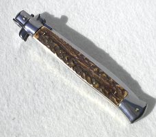 NEW FRANK BELTRAME 11" GENUINE STAG ITALIAN STILETTO