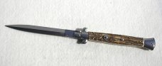 NEW FRANK BELTRAME 11" GENUINE STAG ITALIAN STILETTO