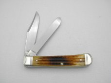 Case knife10406 Select 6254 Trapper corncob jig Antique bone, mop shield. Condition is New. Shipped Case knife10406 Select 6254 Trapper corncob jig Antique bone, mop shield. Condition is New. Shipped