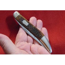 SCHATT & MORGAN 041120 BONE HANDLE LARGE TOOTHPICK KNIFE 2000 QUEEN NO BOX 1 OF 600 SCHATT & MORGAN 041120 BONE HANDLE LARGE TOOTHPICK KNIFE 2000 QUEEN NO BOX 1 OF 600