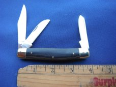 Camco #001M Micarta Stockman 3-7/8" Pocket Knife Closed Original Packaging Camco #001M Micarta Stockman 3-7/8" Pocket Knife Closed Original Packaging
