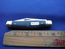Camco #001M Micarta Stockman 3-7/8" Pocket Knife Closed Original Packaging Camco #001M Micarta Stockman 3-7/8" Pocket Knife Closed Original Packaging