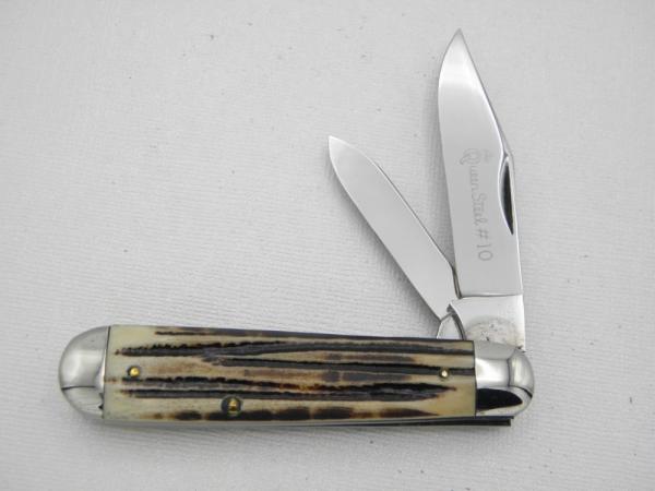 Queen Cutlery #10 heavy jack: 3 5/8” closed, circa 1961, Queen Cutlery #10 heavy jack: 3 5/8” closed, circa 1961,