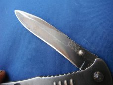SOG Slim Jim XL Folding Pocket Knife Assisted Black Plain Blade SOG Slim Jim XL Folding Pocket Knife Assisted Black Plain Blade