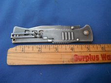 SOG Slim Jim XL Folding Pocket Knife Assisted Black Plain Blade SOG Slim Jim XL Folding Pocket Knife Assisted Black Plain Blade
