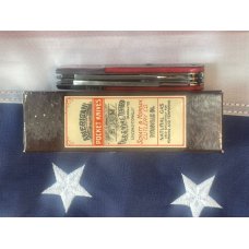 Schatt & Morgan (Queen 1992) 2 Blade Razor Barlow Pocket Knife w/ Red Bone Handles & Blade Etch -NOS Schatt & Morgan (Queen 1992) 2 Blade Razor Barlow Pocket Knife w/ Red Bone Handles & Blade Etch -NOS