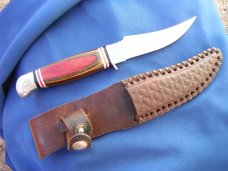 Browning USA Stainless fixed blade Hunting,  Skinning, Camp Knife With sheath. Made in the USA!!!