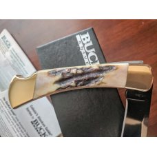 Buck 110 USA, Alaskan Guide Series SAMBAR STAG knife. S30V steel *Mint / unused*