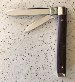 VINTAGE SCHATT & MORGAN QUEEN STEEL USA 1993 DOCTORS KNIFE “ PROTOTYPE “ / 1 of A KIND /SWEETNESS