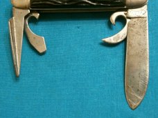 VINTAGE FOREST MASTER COLONIAL PROV USA SCOUTS SCOUT CAMP SURVIVAL FOLDING POCKET KNIFE KNIVES OLD