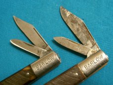 VINTAGE LOT 2 IMPERIAL PROV RI USA BARLOW FOLDING POCKET JACK PEN KNIFE KNIVES OLD VINTAGE LOT 2 IMPERIAL PROV RI USA BARLOW FOLDING POCKET JACK PEN KNIFE KNIVES OLD