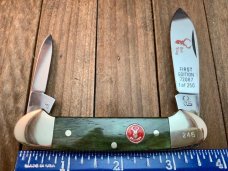 Red Stag Solingen Germany Made Goodwin of Chattanooga Smooth Green Bone Red Stag Solingen Germany Made Goodwin of Chattanooga Smooth Green Bone