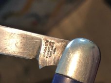 WABASH CUTLERY TERRE HAUTE IND. 2 BLADE PATRIOTIC KNIFE WABASH CUTLERY TERRE HAUTE IND. 2 BLADE PATRIOTIC KNIFE