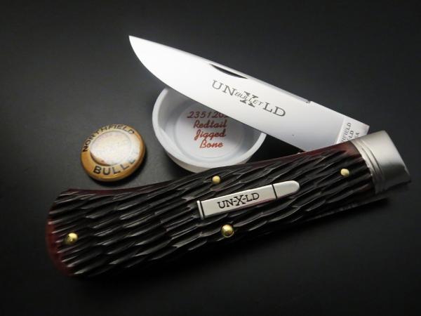 Great Eastern Cutlery Northfield #23 Bullet Liner Lock Redtail Jigged Bone GEC 235120L Great Eastern Cutlery Northfield #23 Bullet Liner Lock Redtail Jigged Bone GEC 235120L