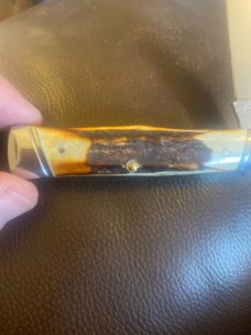 Noethwoods Gladstone Michigan Super Fat & Gnarly Stag Handles With Single Blade & Slanted Bolsters