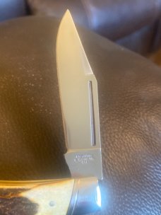 Noethwoods Gladstone Michigan Super Fat & Gnarly Stag Handles With Single Blade & Slanted Bolsters
