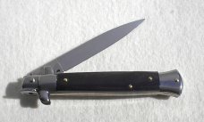 NEW 9" FRANK B. FRENCH BOVINE HORN ITALIAN STILETTO
