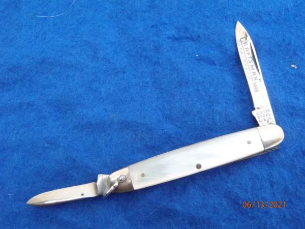Craftsman Sta-Sharp Carbon Steel USA Pearl with Etch Craftsman Sta-Sharp Carbon Steel USA Pearl with Etch