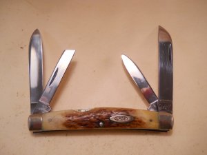 Case 54052 1965 - 69 Stag Congress Knife 