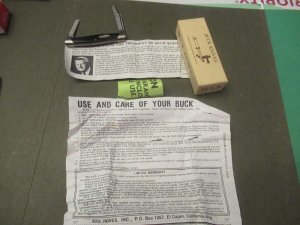 Buck  Lancer Model # 305 