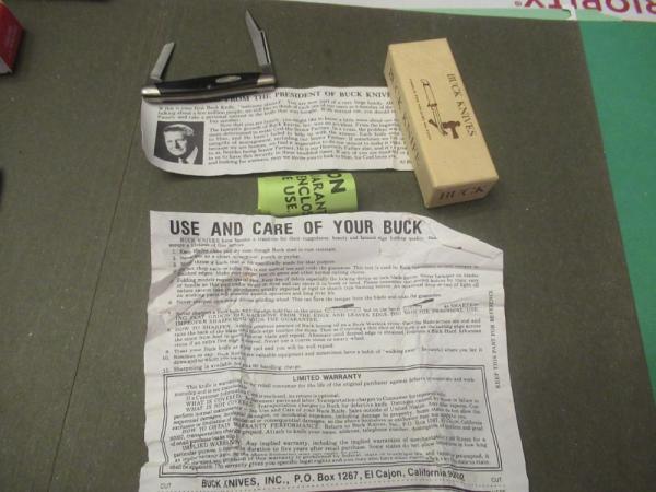 Buck  Lancer Model # 305 
