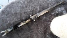 13" Kris Stiletto Italy Horn Scales mint/NOS!