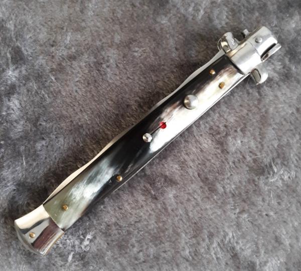 13" Kris Stiletto Italy Horn Scales mint/NOS!