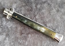 13" Kris Stiletto Italy Horn Scales mint/NOS!