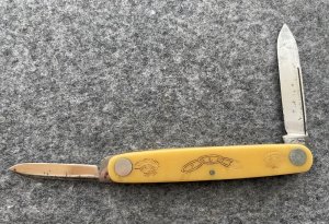 NEY YORK KNIFE CO. Hammer Brand fraternal pen knife. 