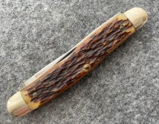 KUTMASTER UTICA N.Y. USA Bone Handle Muskrat Knife KUTMASTER UTICA N.Y. USA Bone Handle Muskrat Knife