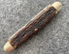 KUTMASTER UTICA N.Y. USA Bone Handle Muskrat Knife KUTMASTER UTICA N.Y. USA Bone Handle Muskrat Knife