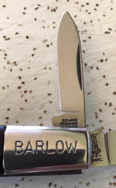 VINTAGE IMPERIAL PROV RI USA 1956-1988 “ BARLOW “ POCKET KNIFE / GORGEOUS KNIFE/ “ MINT “ VINTAGE IMPERIAL PROV RI USA 1956-1988 “ BARLOW “ POCKET KNIFE / GORGEOUS KNIFE/ “ MINT “