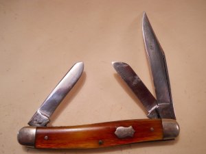 Older Remington 3 Blade Stockman Knife 