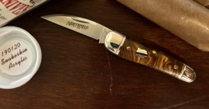 Great Eastern Cutlery Northfield 190120 Little Rattler, Snakeskin Acrylic Handle, (GEC 19), New 