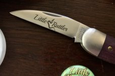 Great Eastern Cutlery Tidioute 190120 Little Rattler, Red Coral Canvas Micarta, (GEC 19), New Great Eastern Cutlery Tidioute 190120 Little Rattler, Red Coral Canvas Micarta, (GEC 19), New