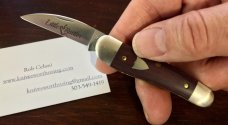 Great Eastern Cutlery Tidioute 190120 Little Rattler, Red Coral Canvas Micarta, (GEC 19), New Great Eastern Cutlery Tidioute 190120 Little Rattler, Red Coral Canvas Micarta, (GEC 19), New
