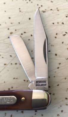 VINTAGE SCHRADE USA 108OT ( OLD TIMER ) JUNIOR STOCKMAN POCKET KNIFE/ PIECE IS SWEET VINTAGE SCHRADE USA 108OT ( OLD TIMER ) JUNIOR STOCKMAN POCKET KNIFE/ PIECE IS SWEET