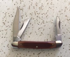VINTAGE SCHRADE USA 108OT ( OLD TIMER ) JUNIOR STOCKMAN POCKET KNIFE/ PIECE IS SWEET VINTAGE SCHRADE USA 108OT ( OLD TIMER ) JUNIOR STOCKMAN POCKET KNIFE/ PIECE IS SWEET