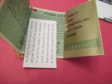 Puma Stag Bantam 1971 Model # 673 