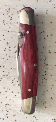 VINTAGE KERSHAW 4380 KAI JAPAN DOUBLE CROSS LINER LOCK KNIFE/ PIECE IS “MINT” 