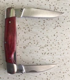 VINTAGE KERSHAW 4380 KAI JAPAN DOUBLE CROSS LINER LOCK KNIFE/ PIECE IS “MINT” 