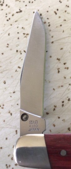 VINTAGE KERSHAW 4380 KAI JAPAN DOUBLE CROSS LINER LOCK KNIFE/ PIECE IS “MINT” 